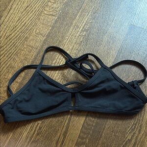 Jolyn Clothing Black Vent Bikini Top